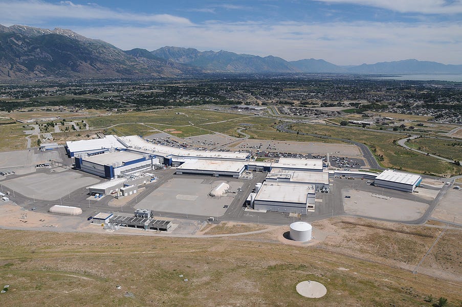 Micron Sells 3D X-Point Lehi, Utah Fab to Texas Instruments For $1.5B